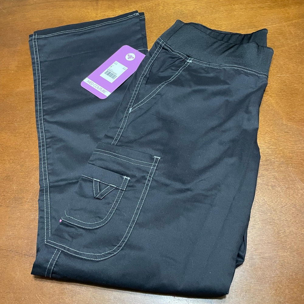 Med Couture Scrub Pants Size Small